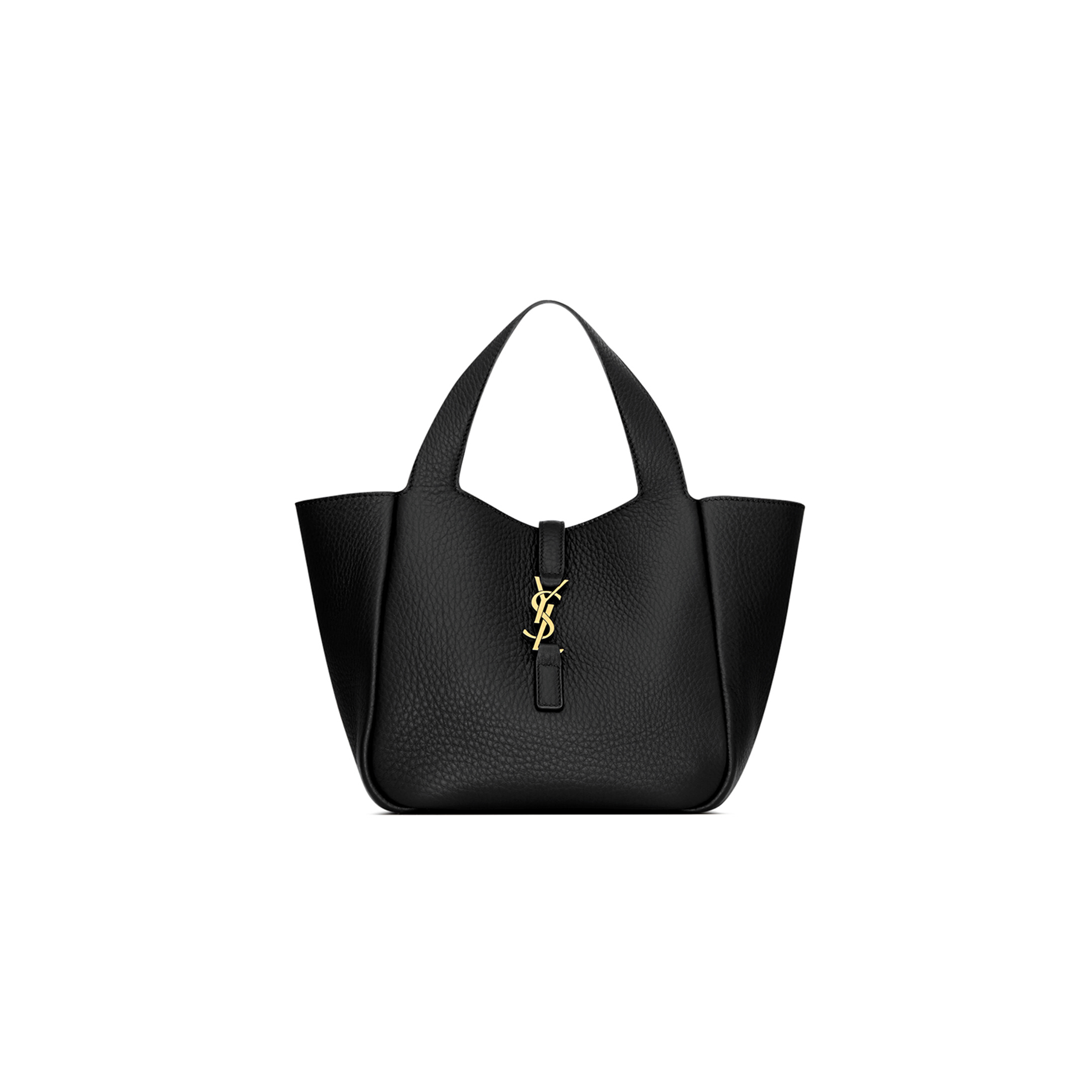 YSL LE 5 À 7 BABY BEA IN GRAINED LEATHER 872469AADUU1000 (18*15*13cm)